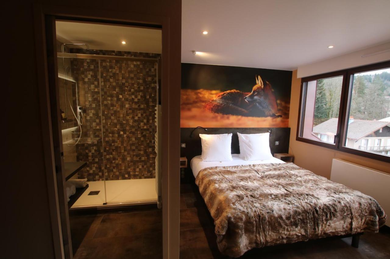 Hotel Les Loges Du Parc Gérardmer Esterno foto