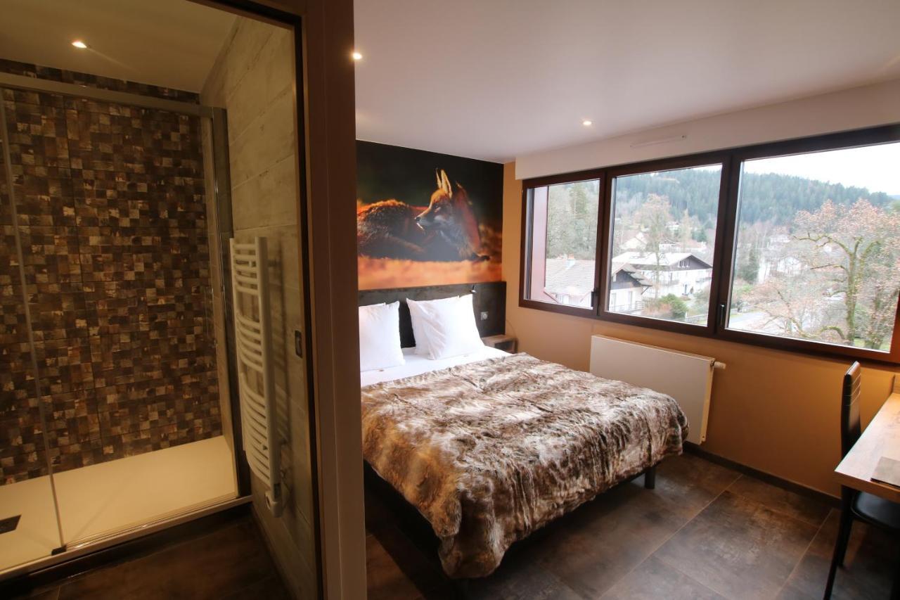 Hotel Les Loges Du Parc Gérardmer Esterno foto